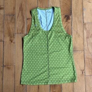 Planet Nusa For Everyone Tank - Green/White Planets